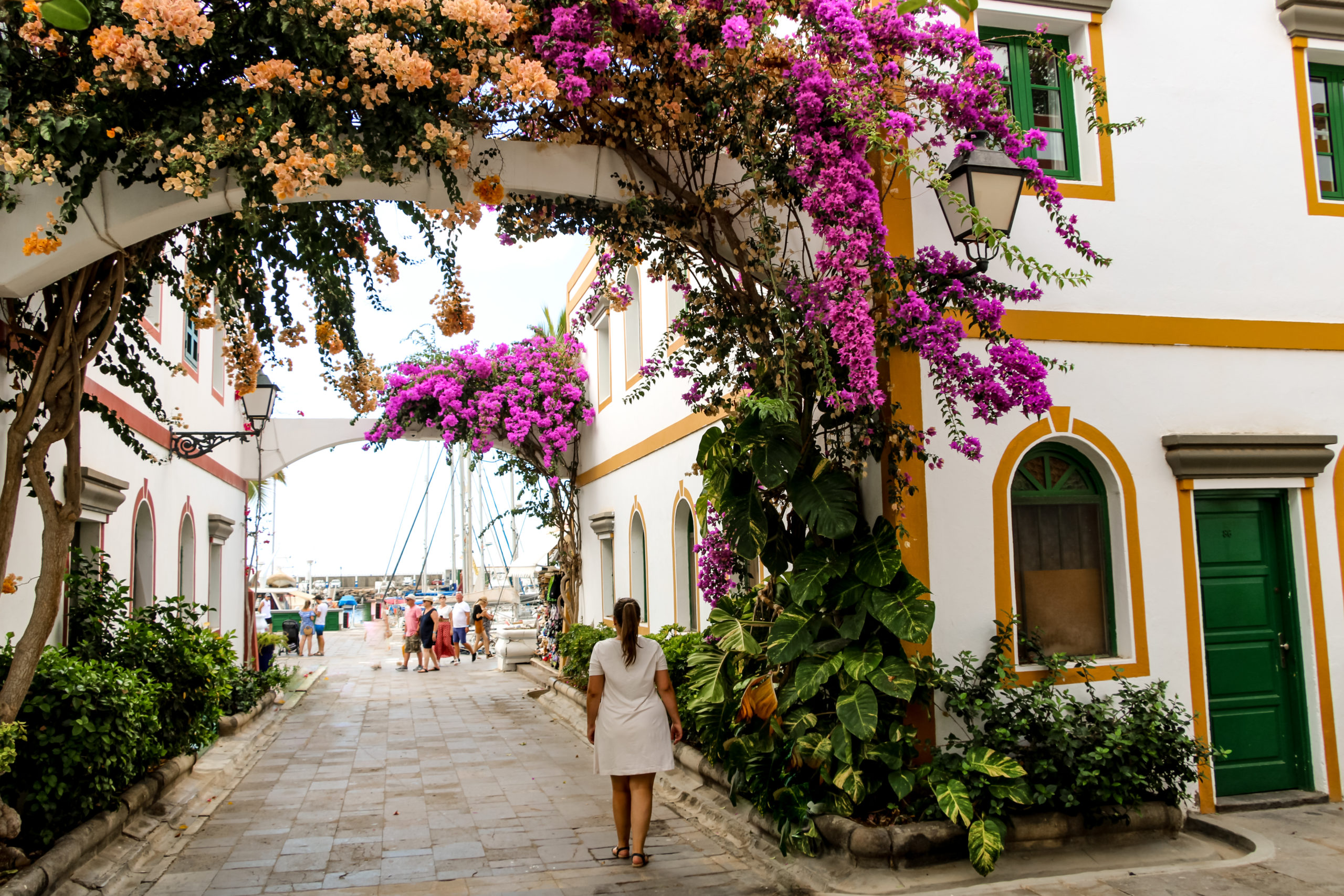 Puerto de Mogan Gran canaria Spanien